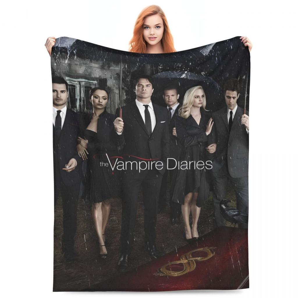 The Vampire Diaries Damon Salvatore Blanket