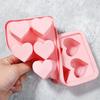 1pc Heart-Shaped Silicone Ice Cube Mold - Multifunctional Chocolate, Pudding & Jelly Mold for Valentine'S Day,Kitchen Essentials