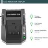 Smart Fast Chargers Power Tool Battery Replacement Chargers With LCD Display For Bosch 14.4V 18V Battery BAT614 BAT609 BAT618