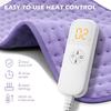 Heating Pad for Back Pain Cramps Relief - Electric Heating Pad for Neck/Shoulder/Muscle Pain - 6 Heat Settings, Auto Off, Moist Heat Options, Machine