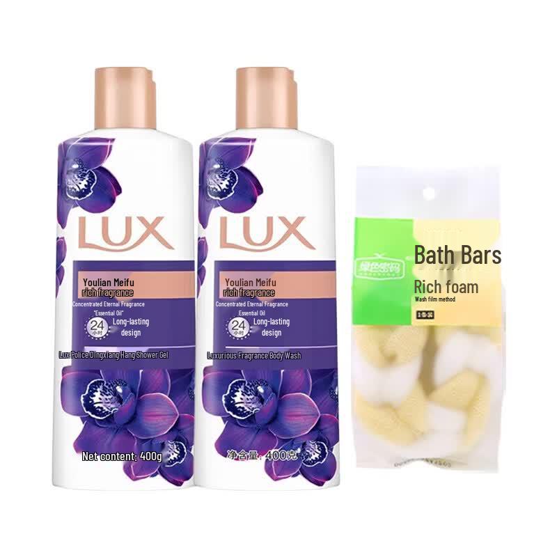 LUX Premium Enchanting Lotus Fragrance Shower Gel Twin Pack