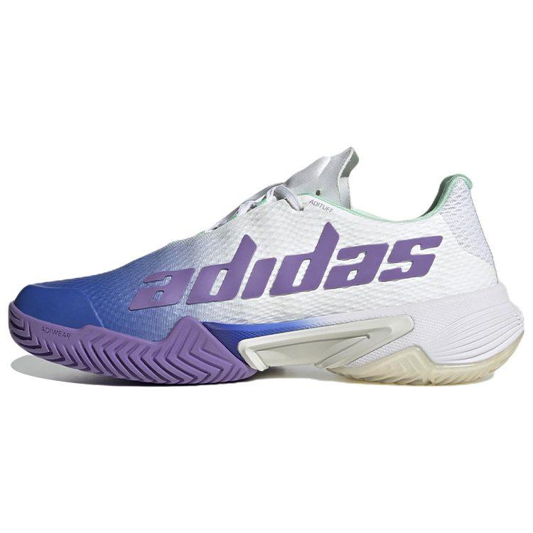 Adidas Barricade Tennis Shoes 'White Lucid Blue' Women's HP7417