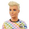 Barbie Ken Fashionista Colorful T-Shirt (Ages 3 and up) GRB90