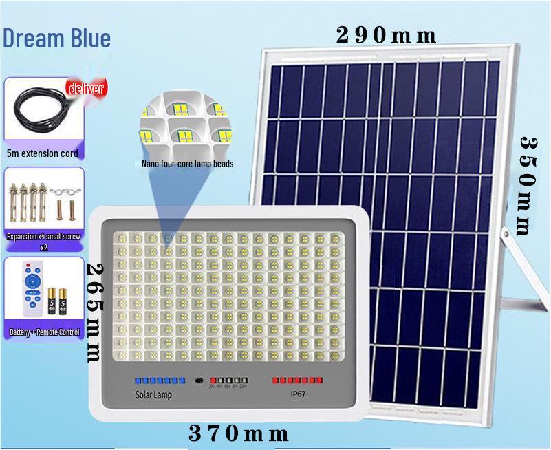 Solar LED Floodlights for Outdoor Use: Cross-Border Courtyard and Landscape Lighting