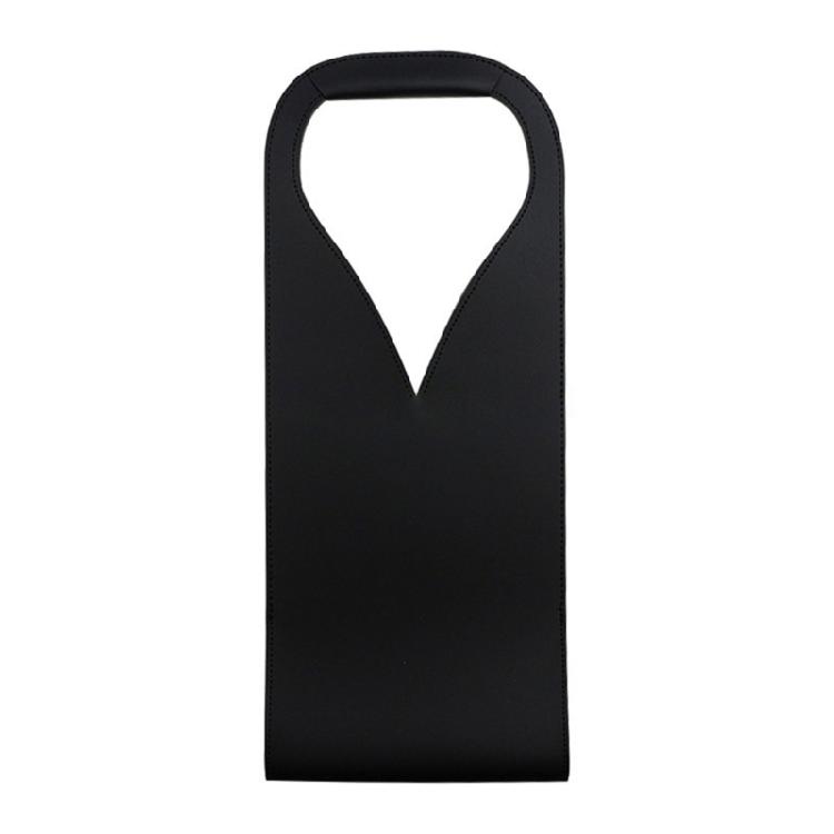 Wine Bag Holder PU Leather Wine Case with Soft Interior Wine Bag for Wine Enthusiasts Waterproof Wine Pouches Sleeve