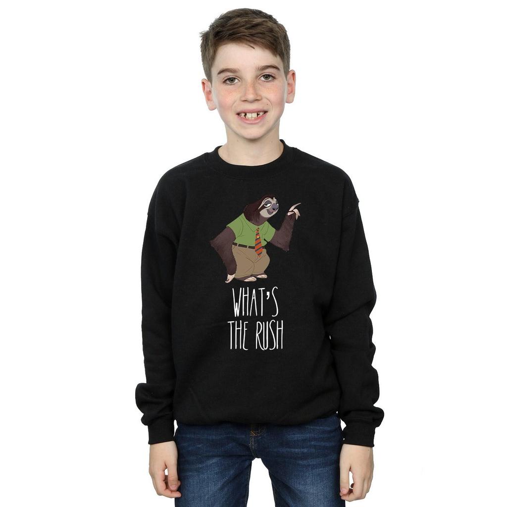 Disney Boys Zootropolis WhatÂ´s The Rush Sweatshirt
