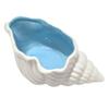 Shell Jewelry Tray, Ceramic Compact Storage Dish, Durable Scratch-Resistant Organizer, for Rings Earrings Necklaces Bracelets Watches