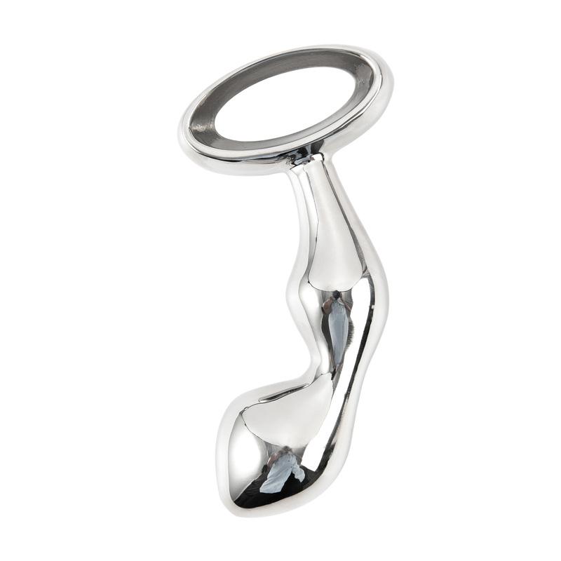Heavy Stainless Steel Anal Beads Butt Plug Set Small Large Metal Anal Beads Butt Plug Pull Ring Insert Ass Vaginal Sex Toy Dildo