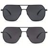 2 Pairs of New Fashionable Dual Beam Polarized Day and Night Dual-use Outdoor Driving and Fishing Sunglasses