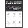 1/24 Mercedes Benz AMG Vision GT New Concept Sport Car Alloy Metal Diecast Car Model Sound & Light Collect Hobby Decoration Gift