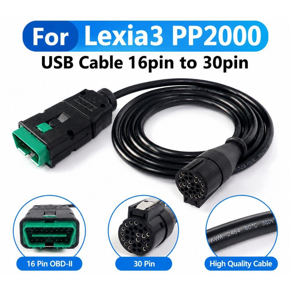 Green OBD Plug Diagnostic Main Cable Diagnostic Tool Adapter for OBD2 Diagnostic Tool