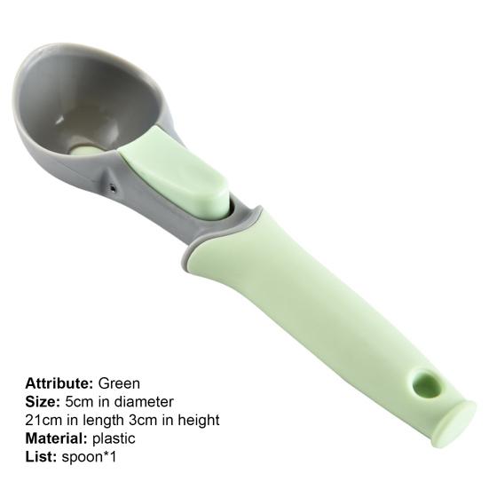 Ice Cream Spoon Eco-friendly Rust-proof Plastic Fruit Watermelon Scoop Tools for Dorm