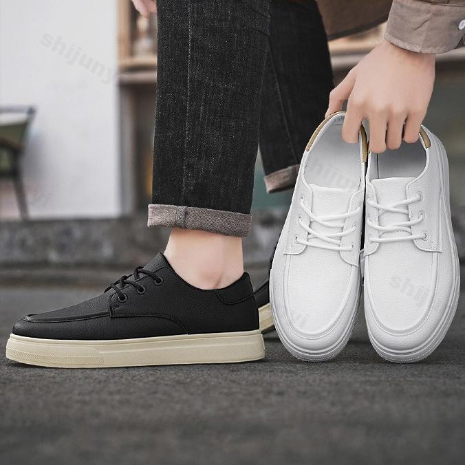 Fashion 2025 Summer New Style Men's Sports Casual Shoes Fashion Trend Comfortable Single Shoes Concise Design Non slip Lace-up Sneakers