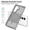 Samsung Z Fold 7 5G Magnetic Anti-Drop Frosted Case, Semi-Transparent Skin-Feel Cover
