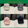 Vintage Embroidered Cotton Baseball Cap With Sunshade For Casual Outdoor Wear