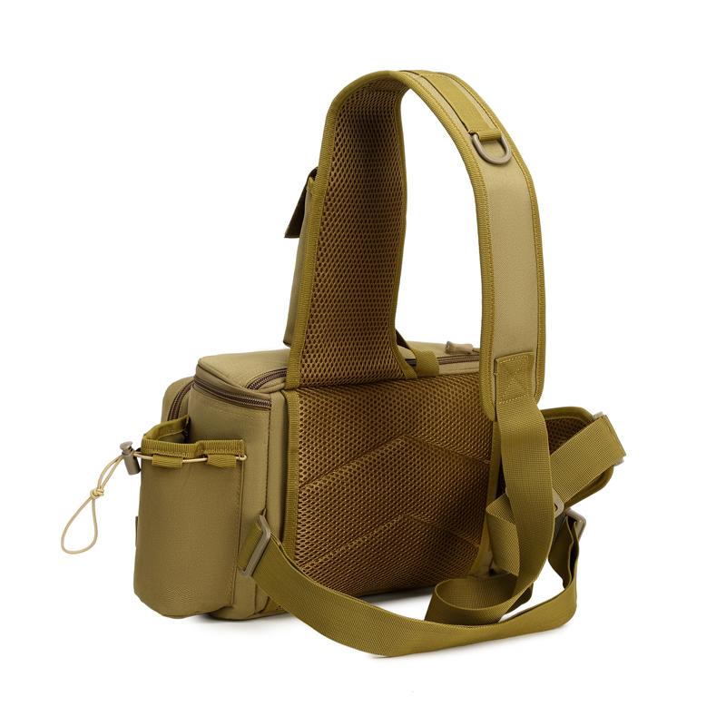 Large Capacity Tatical Waist Packs Men Chest Bag High Quality Men Crossbody Bags Bag For Fishing Tools Vintage Style Men Bag Sac