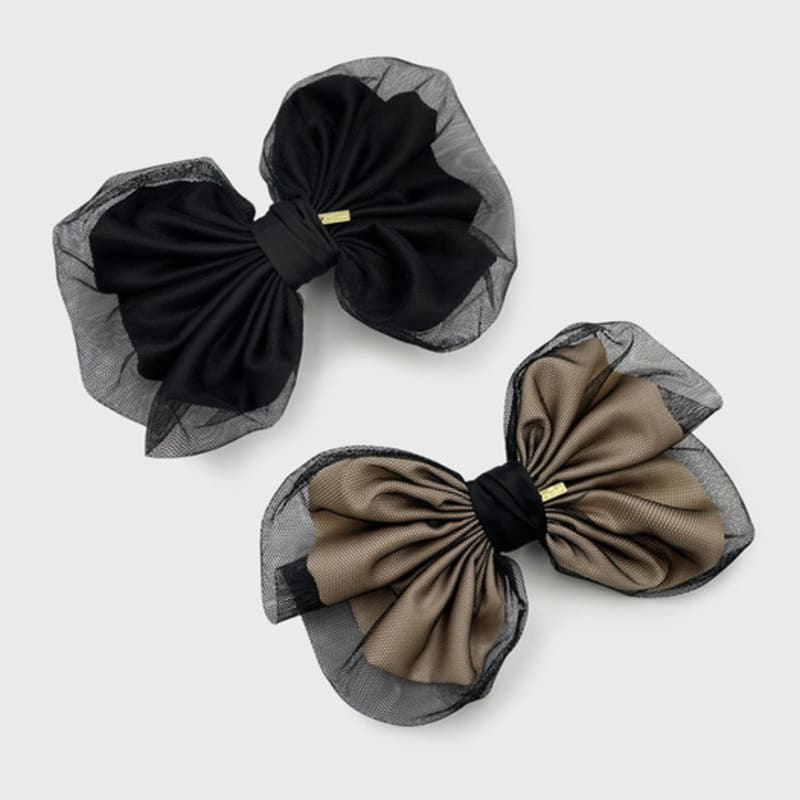 Jean Paul Clarisse Double Veil Ribbon Pin JP-22-066AB