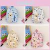Cute Cartoon Bear Kids Backpack Fashionable Lightweight Nursery School Bag For Boys And Girls