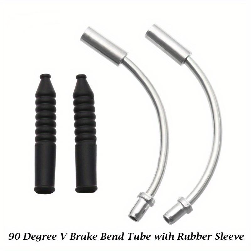 

8Sets V Brake Noodles Cable Guide Bend Tube Pipe Sleeves Protector Hose Brake Noodle Bicycle Parts for MTB Mountain Bike