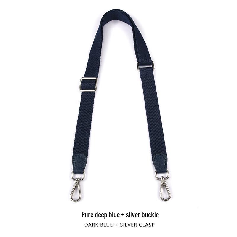 MHS-F-37 2,5CM Jednobarevný Nastavitelný Plátěný Popruh Přes Tělo/Přes Rameno Náhradní