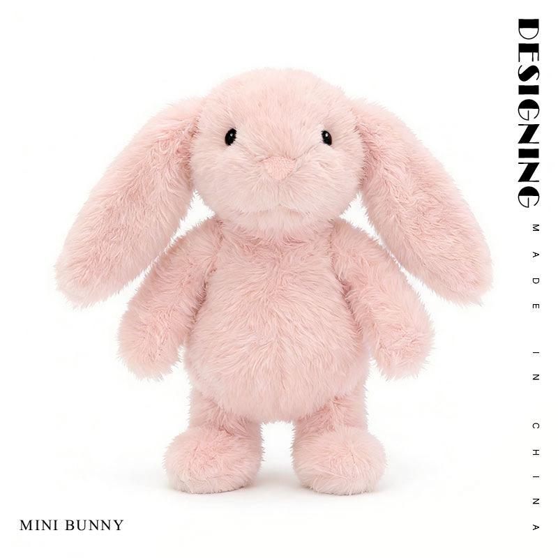 Plush Rabbit Keychain Charm: Cute Backpack Pendant & Doll Gift for Girls