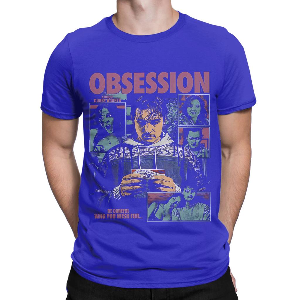 Obsession Movie poster Funny Graphic 100 Cotton TShirt Obsession Tops Tees For Unisex