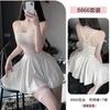 Erotic Underwear Sexy Pure Desire Halter Lace Seductive Nightdress Hot See-through Uniform Supplies Set 8866