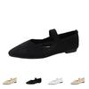 Women's Knitted Hollow Out Breathable Lightweight Comfortable Casual Flats for Everyday Wear
