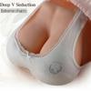 Sexy Frauen Silikon Brust Realistische Titten Große Titten 3D Brust Männliche Masturbation Soft Stick Erwachsene Sex Spielzeug Für Männer Erotische produkte