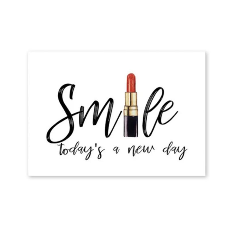 Fashion Lipstick Cosmetics Brush Posters and Prints Wall Art Pictures Cosmetic Canvas Paintings for Beauty Girl Room Home Decor