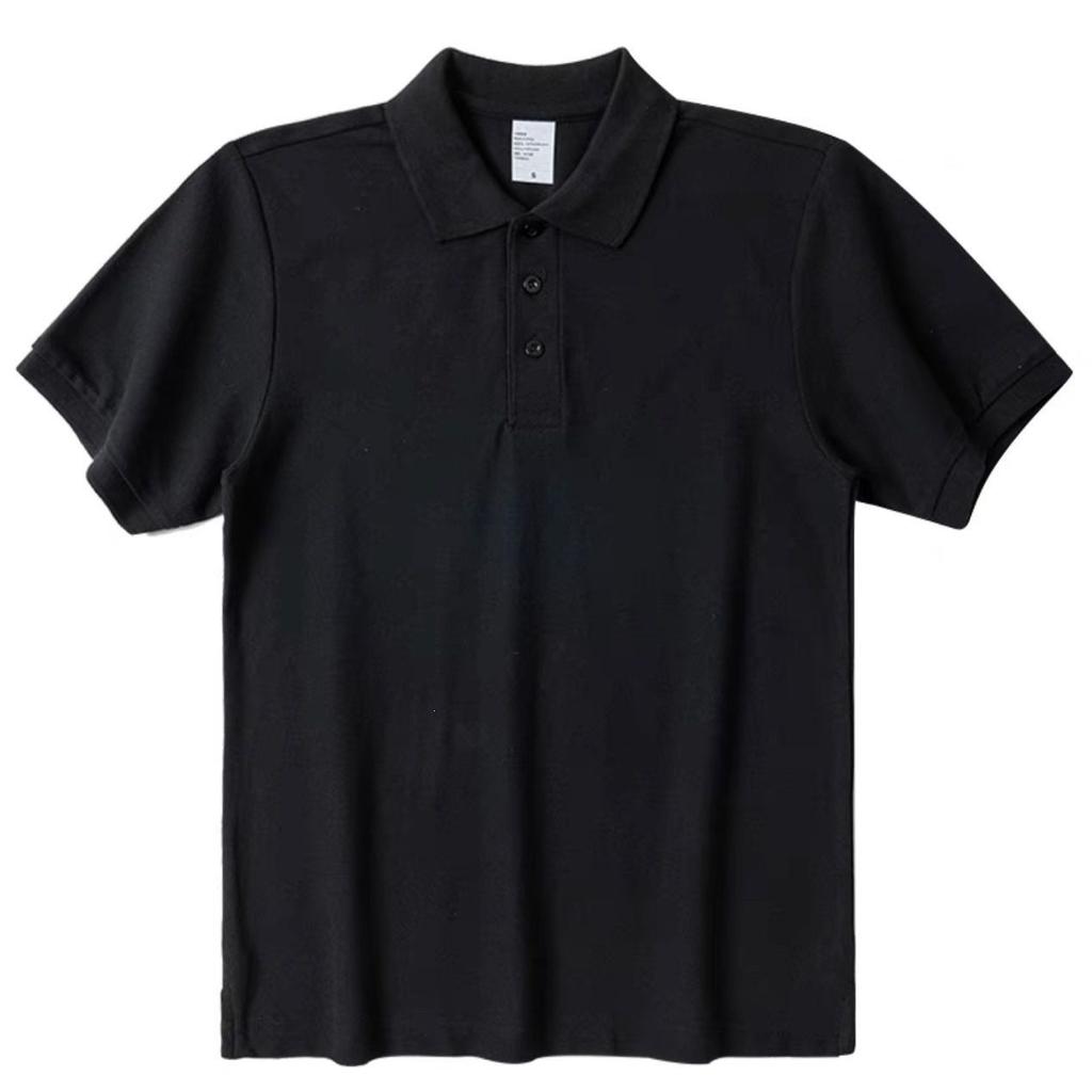 Front Shoulder Polo Shirt, Thin Lapel Polo Shirt, Summer Solid Color Loose Short-sleeved Top Summer Fashion Classic Turn-down Collar Office Polo Shirt