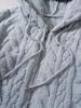 2025 Autumn/Winter European & American Men's Plush Zip-Up Hoodie - Casual Solid Color