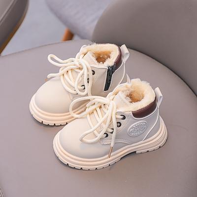 Stivali Gialli per Bambini, Nuovi Arrivi Invernali Stivali Martin Unisex, Stivaletti Antiscivolo per Bambini Più Grandi, Stivali per Bambini Piccoli e Neonati.