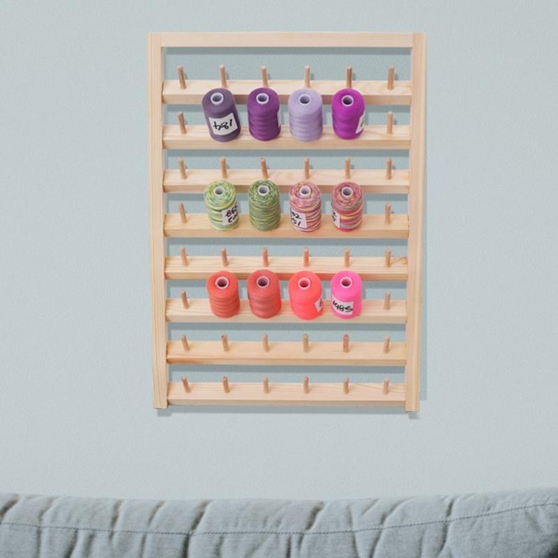  Thread Spools Organizers Large Thread Holder Thread Rack for Embroidery Quilting