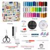 168/170pcs/set Scissors Sewing Kit Portable Needles Thread  Box Sewing Box Set  Household