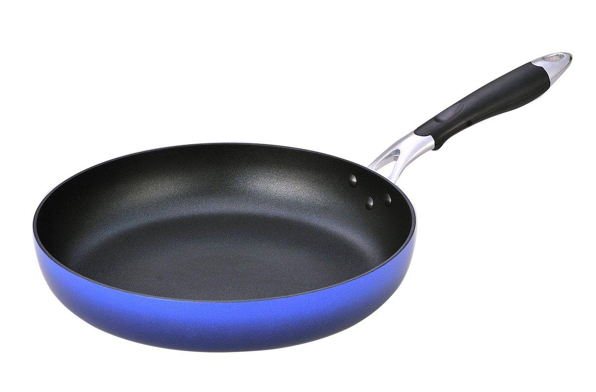 

Hokuriku Aluminum Frying Pan, 30cm, Aluminum, IH Compatible, Teflon Coated, Pregale A-0685