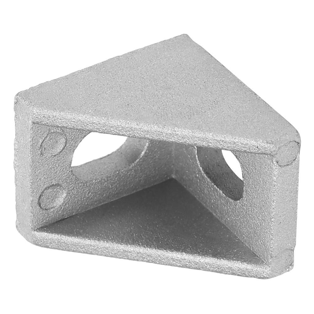 30Pcs Aluminum Corner Bracket 2 Holes Right Angle L Type for 2020 Aluminum Profile