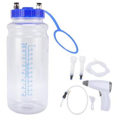 2L Cow Milking Machine 5 Stage Suction Power Silicone Teat Portable Cattle Milking Machine 5V