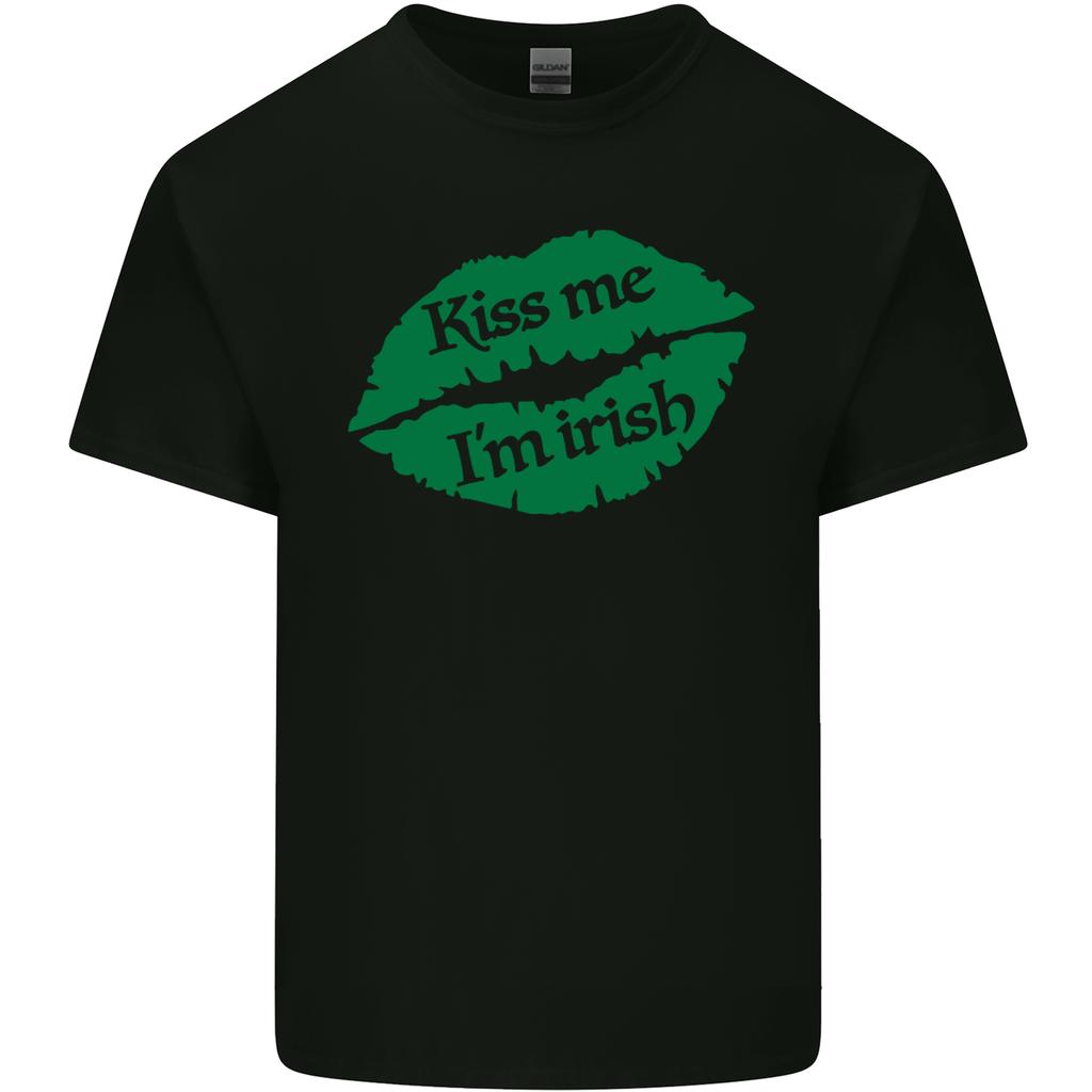 Kiss Me Im Irish St Patricks Day Unisexs Light Cotton TShirt