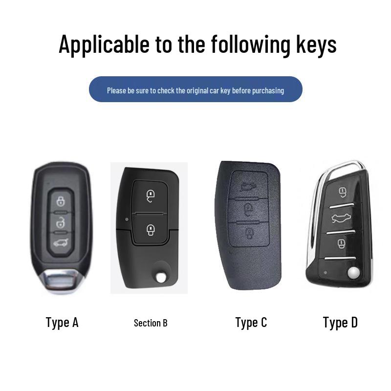 Jiangling Yuhu 7 & 9 Key Case for Fushun 23, Yusheng S350, and Yuhu 17 Car Accessories: Unisex Shell Cover.