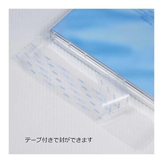 Shimojima Heiko Transparent OPP Bag Crystal Pack with Tape 10 x 21cm 100 pieces T10-21 006753506