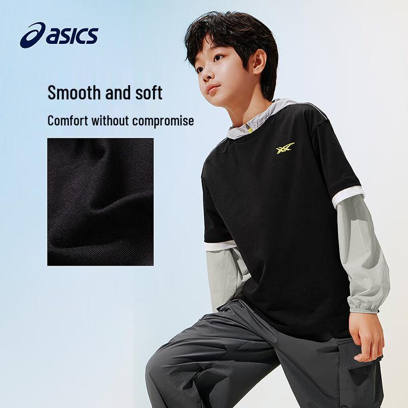 

Asics Kids Loose Fit Graphic Cotton Blend T-Shirt 160