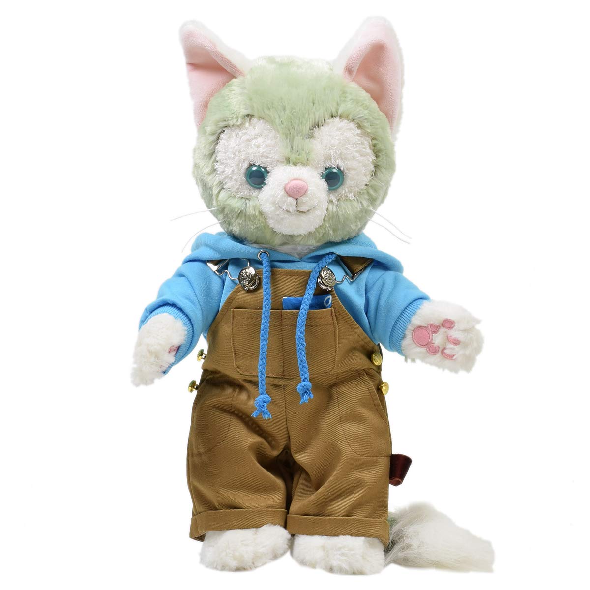 

4003 Doki Dokin Blue Parka and Overalls Gelatoni S Size Costume Handmade Costume [atelier_memory]