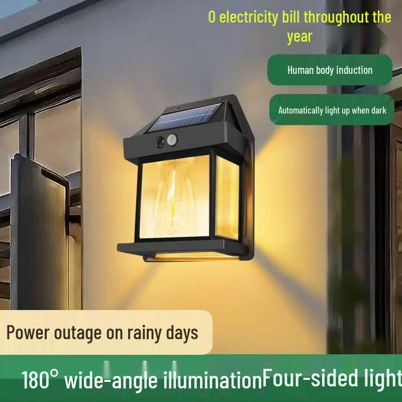 Lishi Solar Outdoor Wall Light