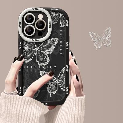 Suitable for Apple 16 Mobile Phone Case IPhone 13 Puff Shell Full Screen Butterfly 14 Promax Creative Ins
