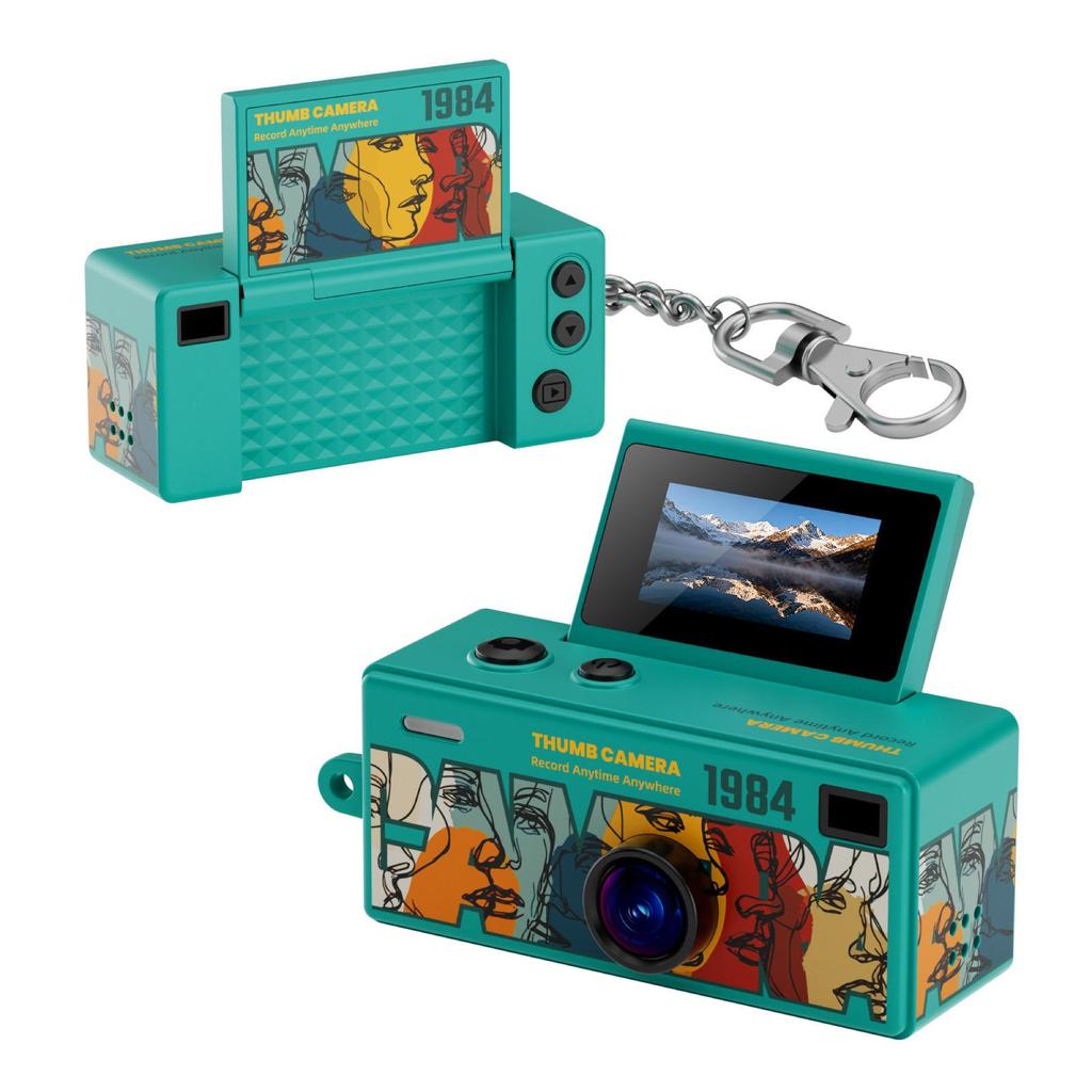 G62 Portable HD Flip Screen Camera: Thumb-Sized, Backpack Pendant for Students & Parties