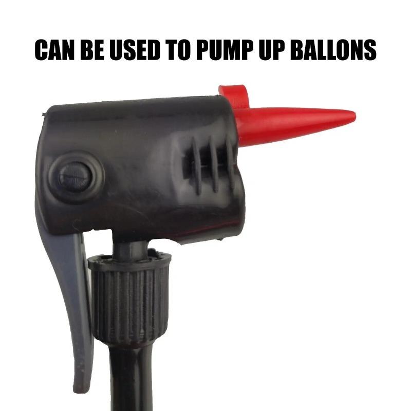 1Pc 31cm Length Portable Aluminum Alloy Air Pump Bicycle Mini Air Pump Multifunctional Electric Scooter Ball Type Small Air Pump