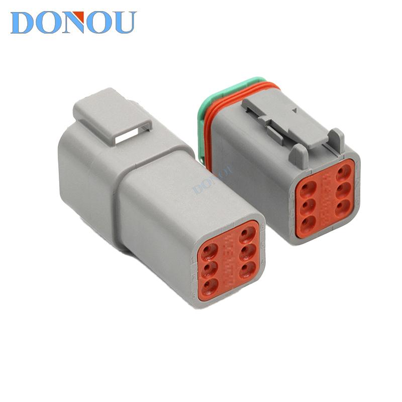 The new DT06-6S/DT04-6P is suitable for modifying the wiring harness plug connector of automotive daytime running lights and LED