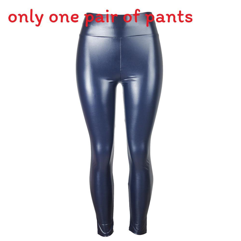 Pu Leather Pants For Women With High Waist And Slimming Fit For Casual Wear
