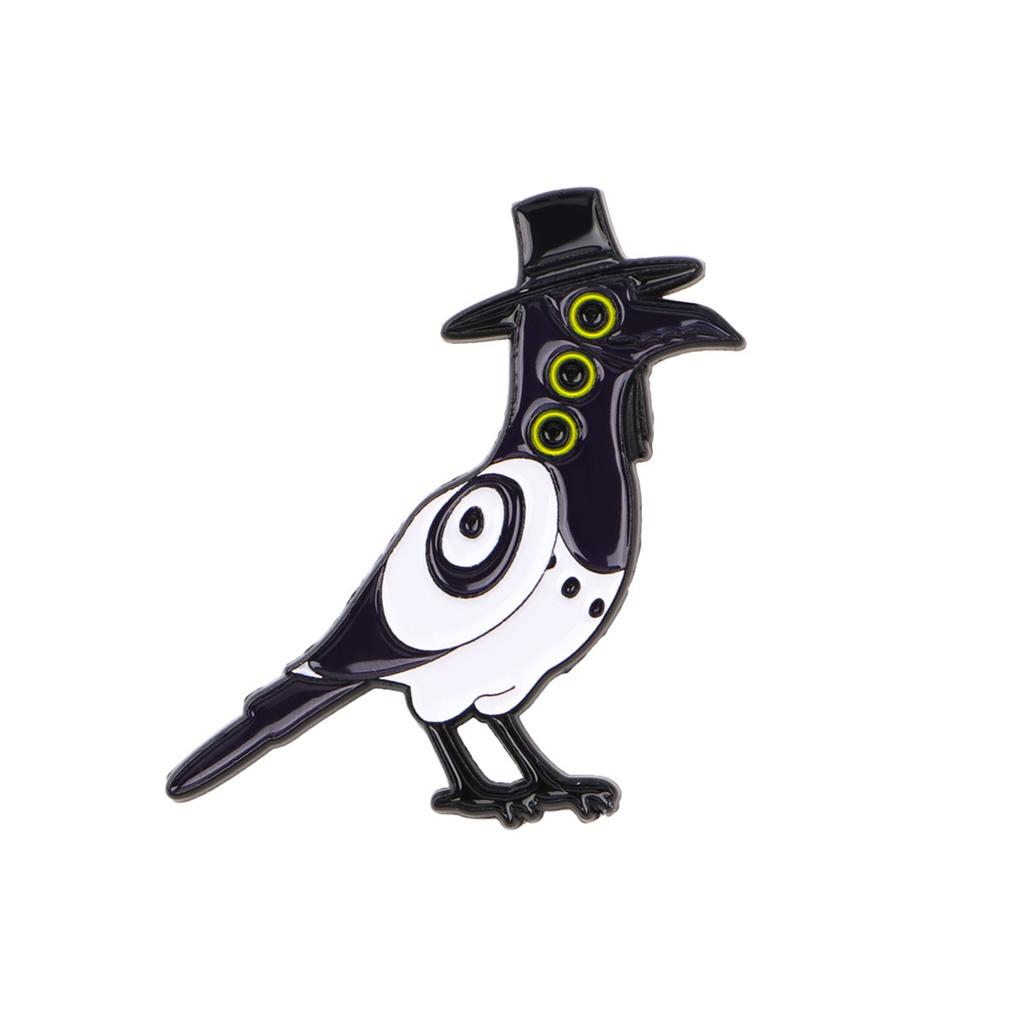 Witch Anime Character Brooch Badge Clothing Backpack Decoration Alloy Accessories